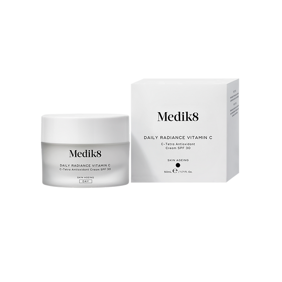 Антиоксидантный дневной крем C-Tetra с SPF30 MEDIK8 Daily Radiance Vitamin C SPF30 50 мл (Цена: 4 000 грн.)