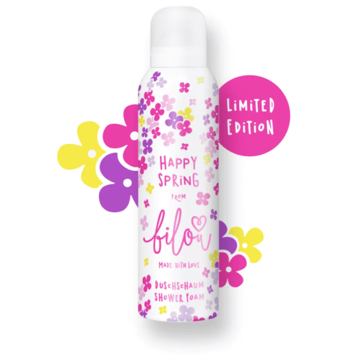 Пенка для душа с нежным ароматом BILOU Happy Spring 200 мл  