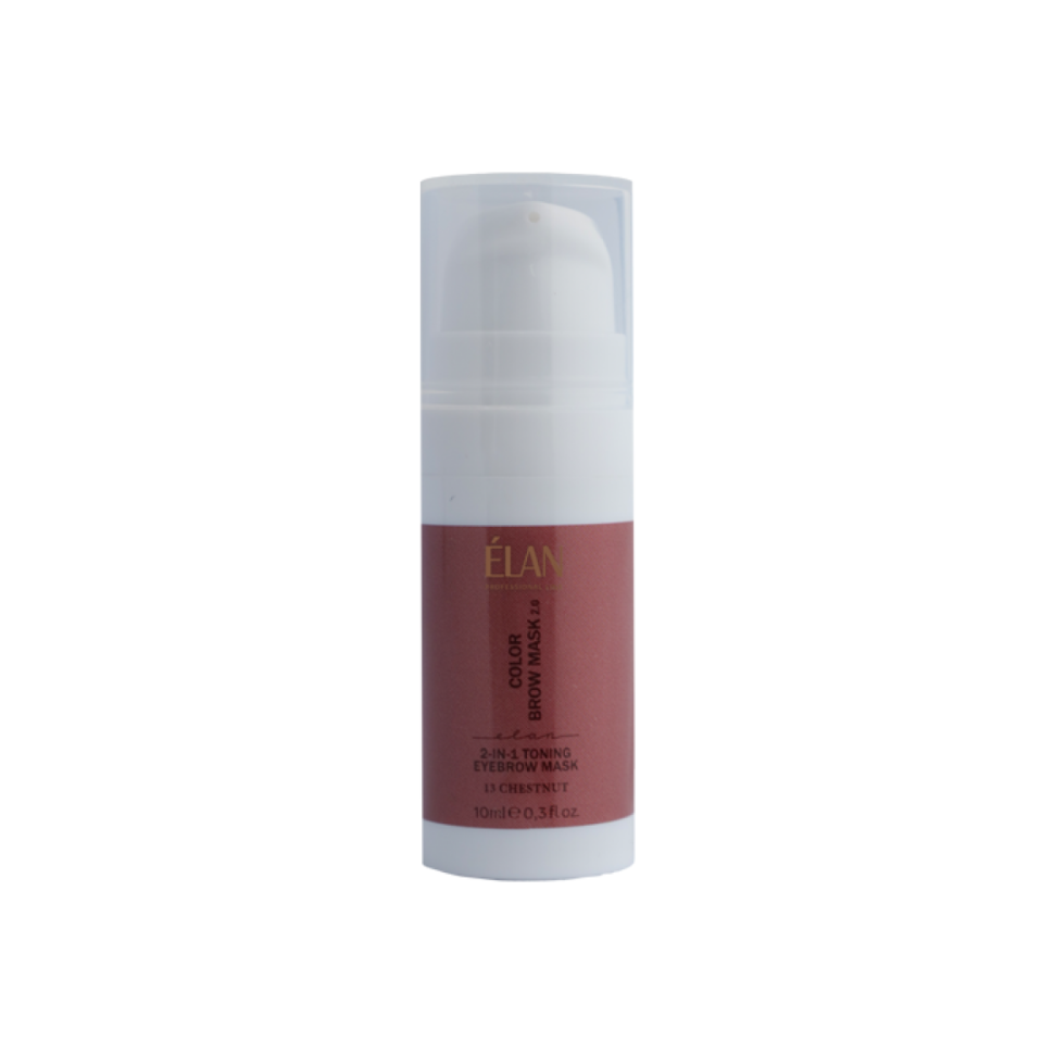 Тонирующая маска для бровей 2-в-1 ELAN Color Brow Mask 2.0, 13 Chestnut Сold Brown 10 мл (Цена: 310 грн.)