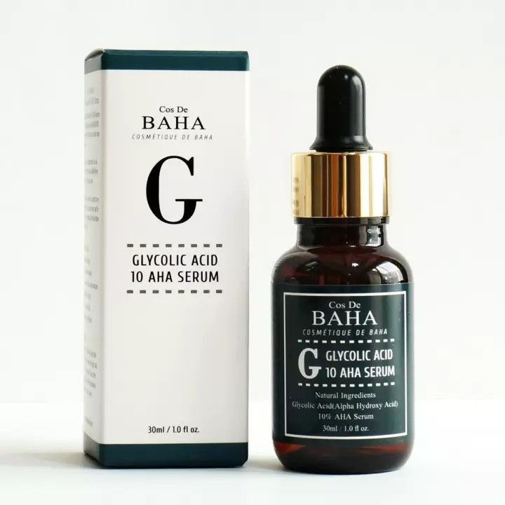 Cыворотка с гликолевой кислотой COS DE BAHA Glycolic Acid 10 AHA Serum 30 мл (Цена: 515 грн.)