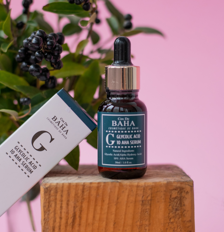 Cыворотка с гликолевой кислотой COS DE BAHA Glycolic Acid 10 AHA Serum 30 мл (Цена: 515 грн.)