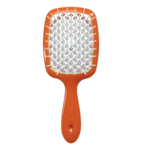 Гребінець для волосся помаранчевий з білим JANEKE 1830 Superbrush The Original Italian 1 шт (Ціна: 675 грн.)