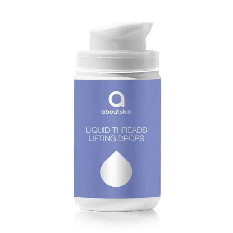 ABOUT SKIN сироватка для миттєвого ліфтингу шкіри Liquid Threads Lifting Drops 30 мл (Ціна: 545 грн.)