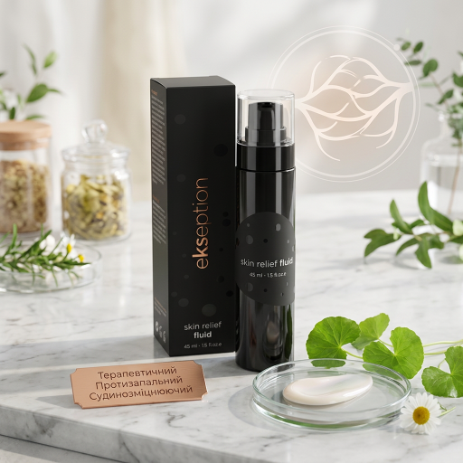 Терапевтический противовоспалительный и сосудоукрепляющий флюид EKSEPTION Skin Relief Fluid 45 мл