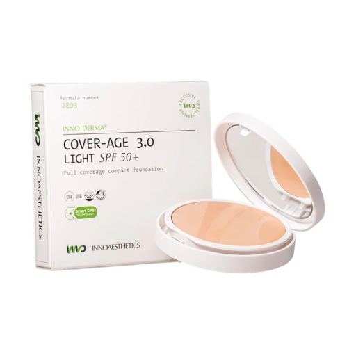Крем-пудра для лица INNOAESTHETICS Epigen Coverage 3.0 Light SPF 50+ 12 г