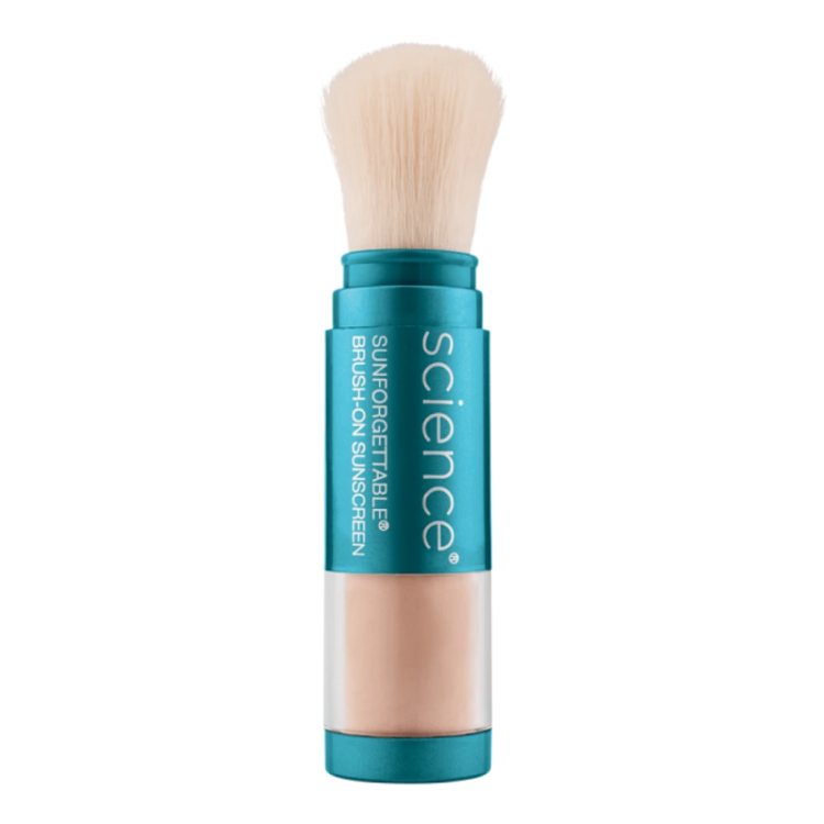 COLORESCIENCE сонцезахисна пудра з пензлем світла Sunforgettable Total Protection Brush-On Shield SPF 50 Fair 6 г (Ціна: 3 818 грн.)