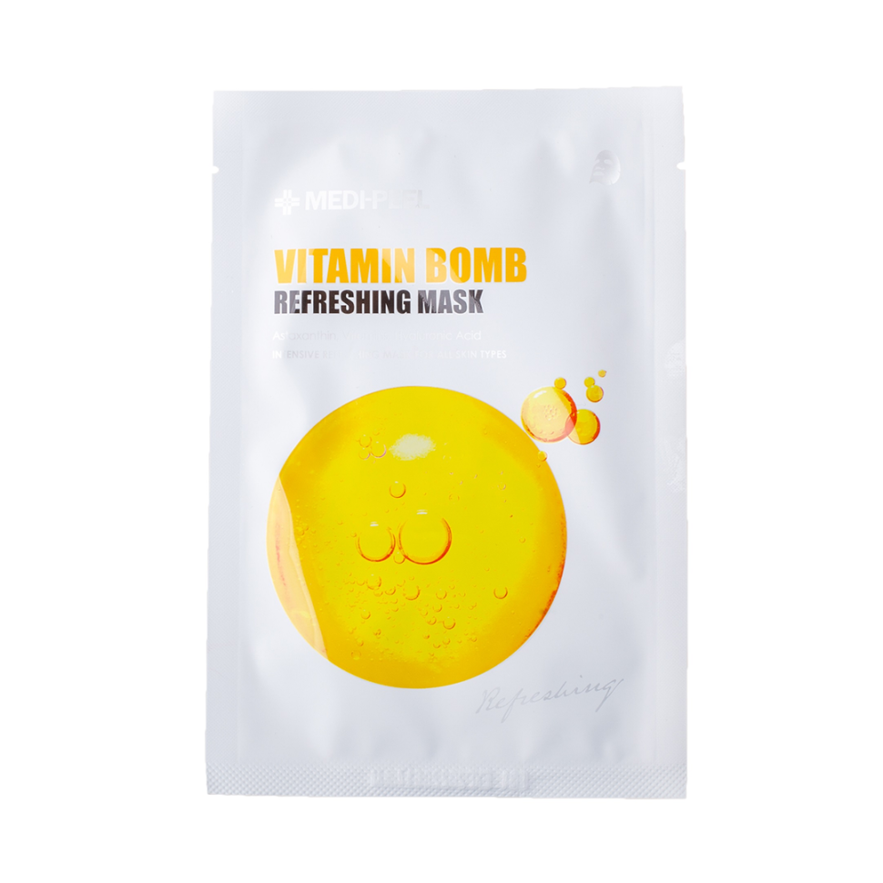 Маска тканевая тонизирующая для лица MEDIPEEL Vitamin Bomb Refreshing Mask шт (Цена: 70 грн.)