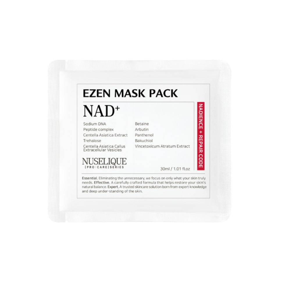 NUSELIQUE EZEN Mask Pack інтенсивно омолоджуюча маска з NAD+ шт (Ціна: 235 грн.)