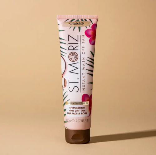 ST.MORIZ Coconut Tan Instant Wash Off Tan бронзатор для тіла із легким ефектом засмаги 150 мл (Ціна: 390 грн.)