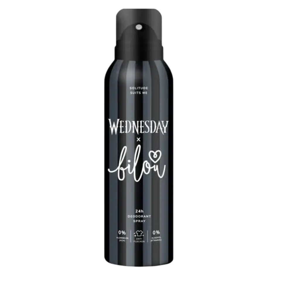 BILOU & Wednesday Deodorant Spray Solitude Suits Me Lезодорант-спрей 150 мл (Ціна: 212 грн.)