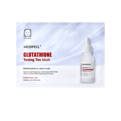 Отбеливающая тонизирующая для лица MEDIPEEL Glutathione Toning Tox Mask 25 мл