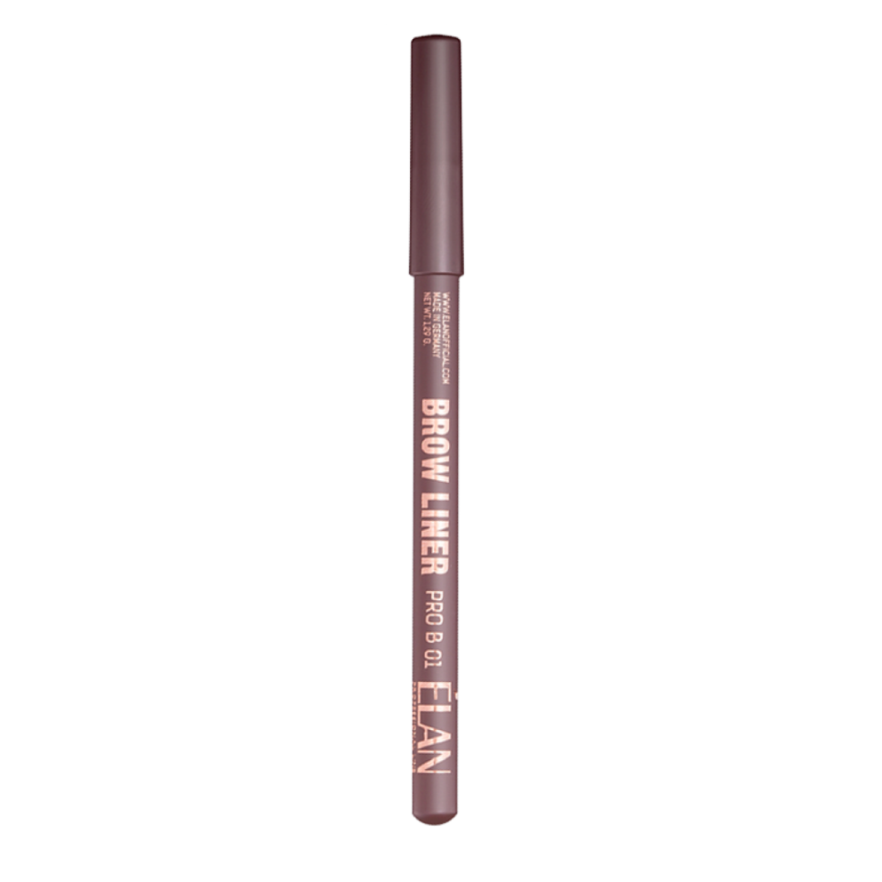 ELAN пудровий олівець для брів Brow Liner PRO B 01 Medium Brown 1,29г (Ціна: 350 грн.)