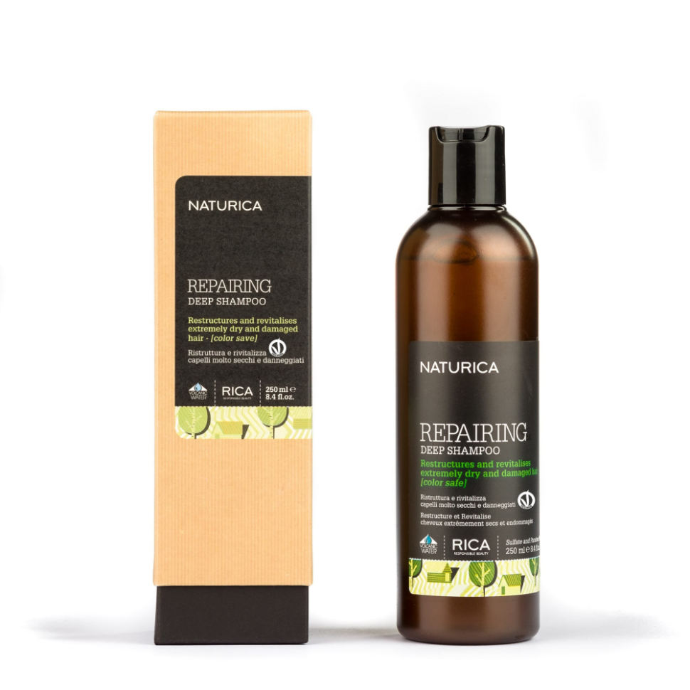 Шампунь для глубокого восстановления волос RICA Repairing Deep Shampoo 250 мл (Цена: 1 010 грн.)