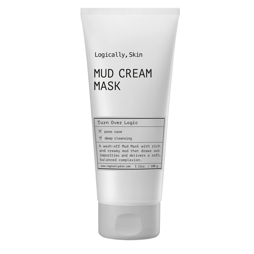 Крем-маска для глибокого очищення пор LOGICALLY, SKIN Mud Cream Mask 100 г (Цена: 690 грн.)