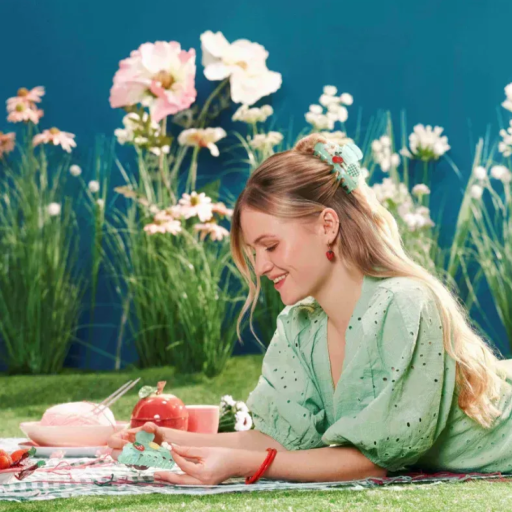 Заколка для волос INVISIBOBBLE MYCLAW Picnic Pop