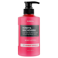 KUNDAL лосьйон для тіла Амбра та ваніль Honey & Macadamia Pure Body Lotion Amber Vanilla 500 мл