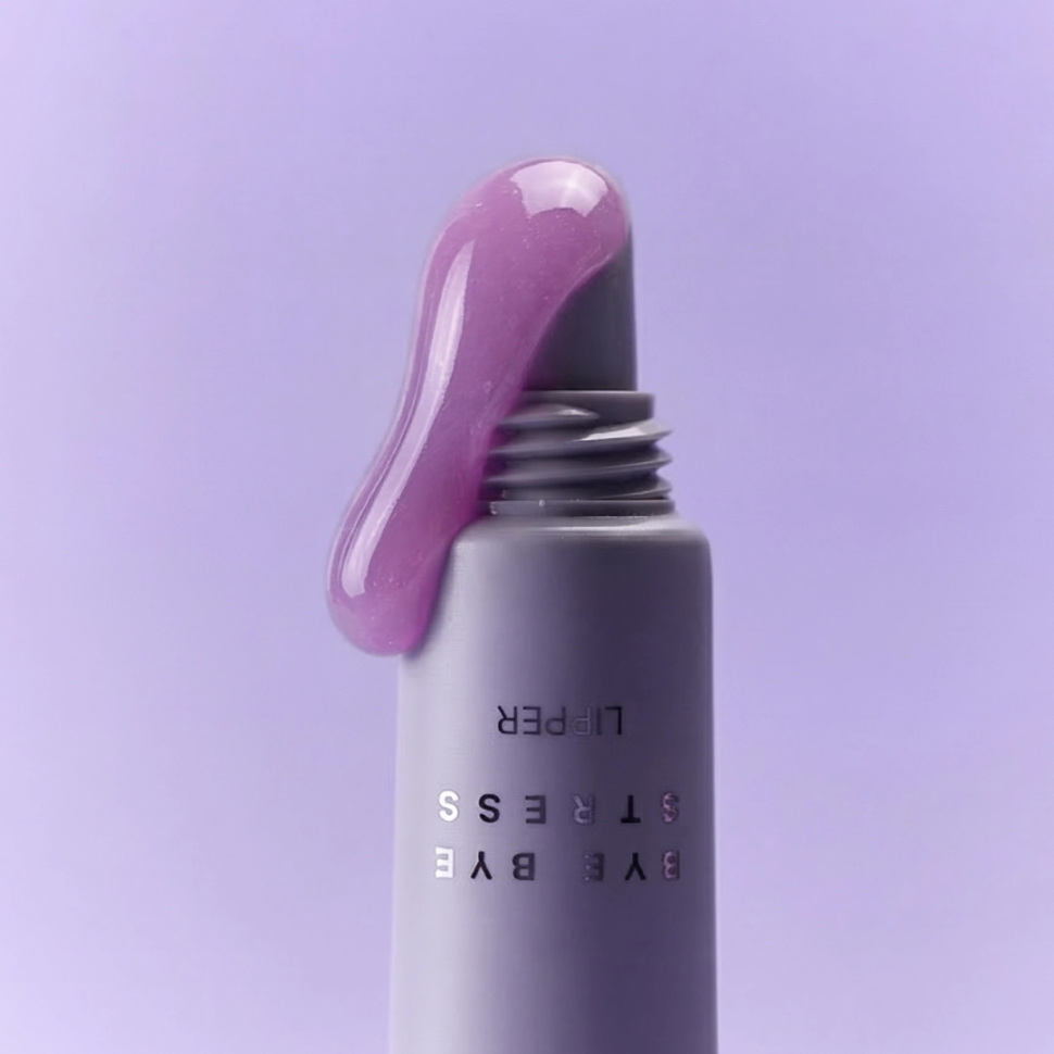 LIPSS Lipper блиск для губ лавандовий Bye Bye Stress 8 мл (Ціна: 520 грн.)