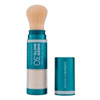 COLORESCIENCE матуюча сонцезахисна пудра із пензлем Sunforgettable Total Protection Sheer Matte SPF 30 Sunscreen Brush 4.3 г
