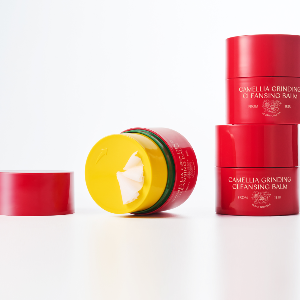 Очищающий гидрофильный бальзам с камелией CUSKIN Dr.Solution Camellia Grinding Cleansing Balm 50 г (Цена: 1 224 грн.)