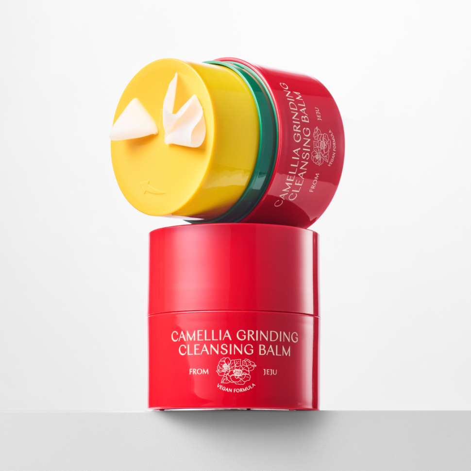 Очищающий гидрофильный бальзам с камелией CUSKIN Dr.Solution Camellia Grinding Cleansing Balm 50 г (Цена: 1 224 грн.)