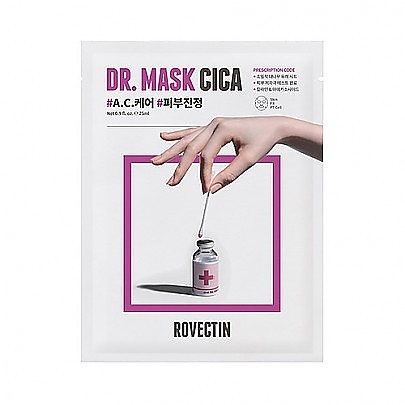 Заспокійлива маска для обличчя ROVECTIN Skin Essentials Dr. Mask Cica (Ціна: 105 грн.)