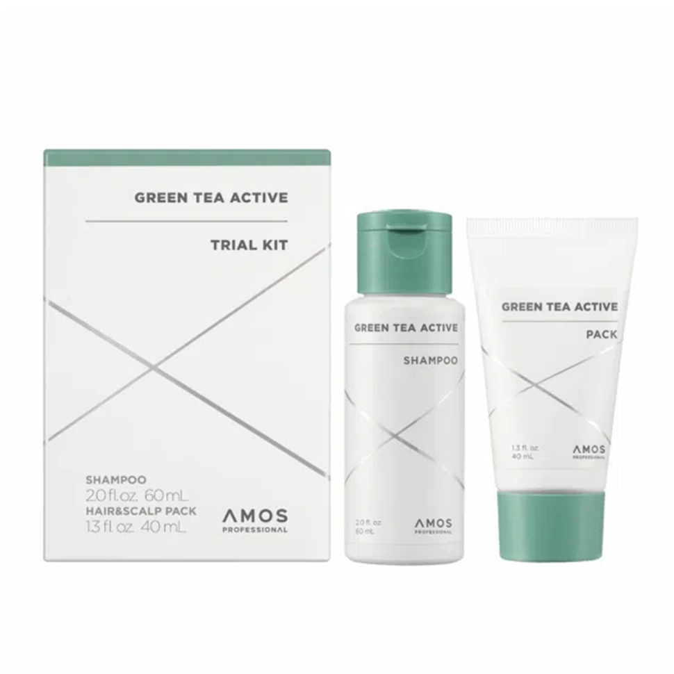 Набор миниатюр средств против выпадения волос AMOS Professional Green Tea Active Trial Kit уп (Цена: 615 грн.)