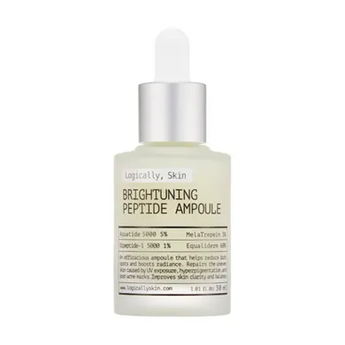 LOGICALLY, SKIN Brightuning Peptide Ampoule сироватка від пігментних плям із пептидами 30 мл (Ціна: 768 грн.)