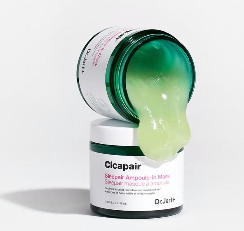 Відновлююча гель-маска з центелою азіатської DR.JART+ Cicapair Sleepair Ampoule-in Mask 110 мл (Ціна: 1 150 грн.)
