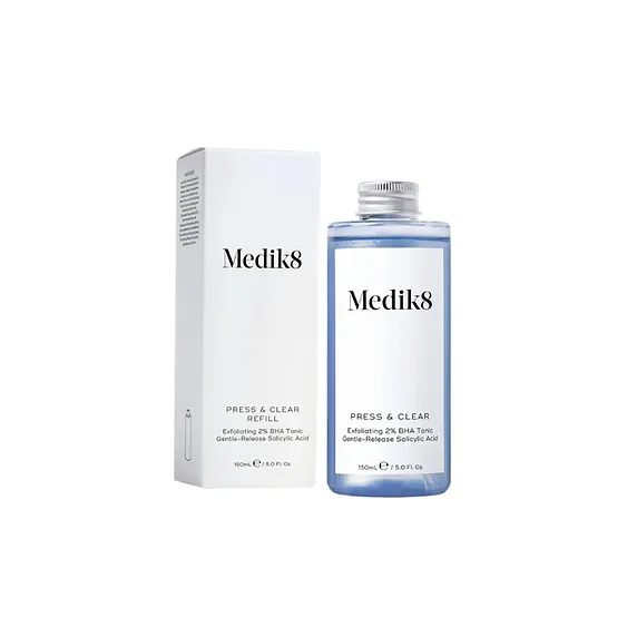 Отшелушивающий тоник с 2% салициловой кислотой рефил MEDIK8 Press & Clear Refill 150 мл