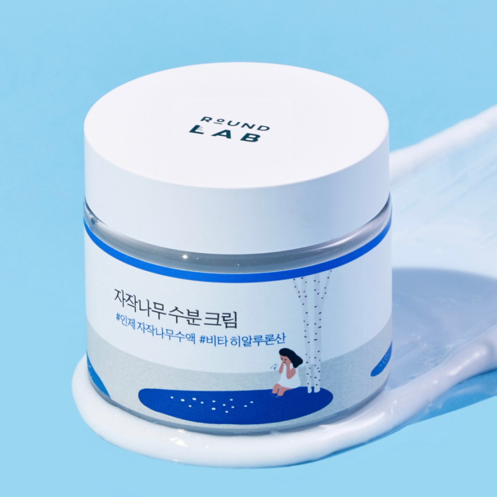 Увлажняющий крем с березовым соком ROUND LAB Birch Juice Moisturizing Cream 80 мл (Цена: 980 грн.)