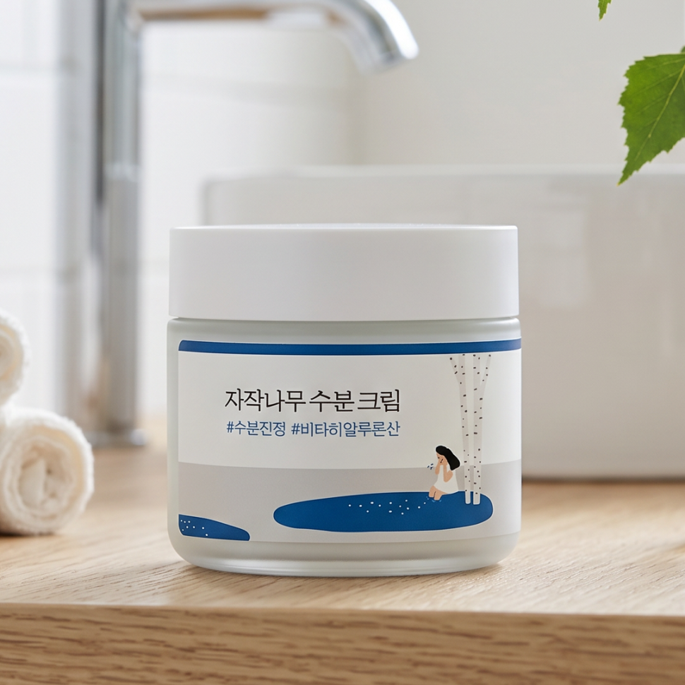Увлажняющий крем с березовым соком ROUND LAB Birch Juice Moisturizing Cream 80 мл (Цена: 980 грн.)