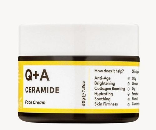 Q+A Ceramide Barrier Defence Face Cream захисний крем для обличчя із керамідами 50 г