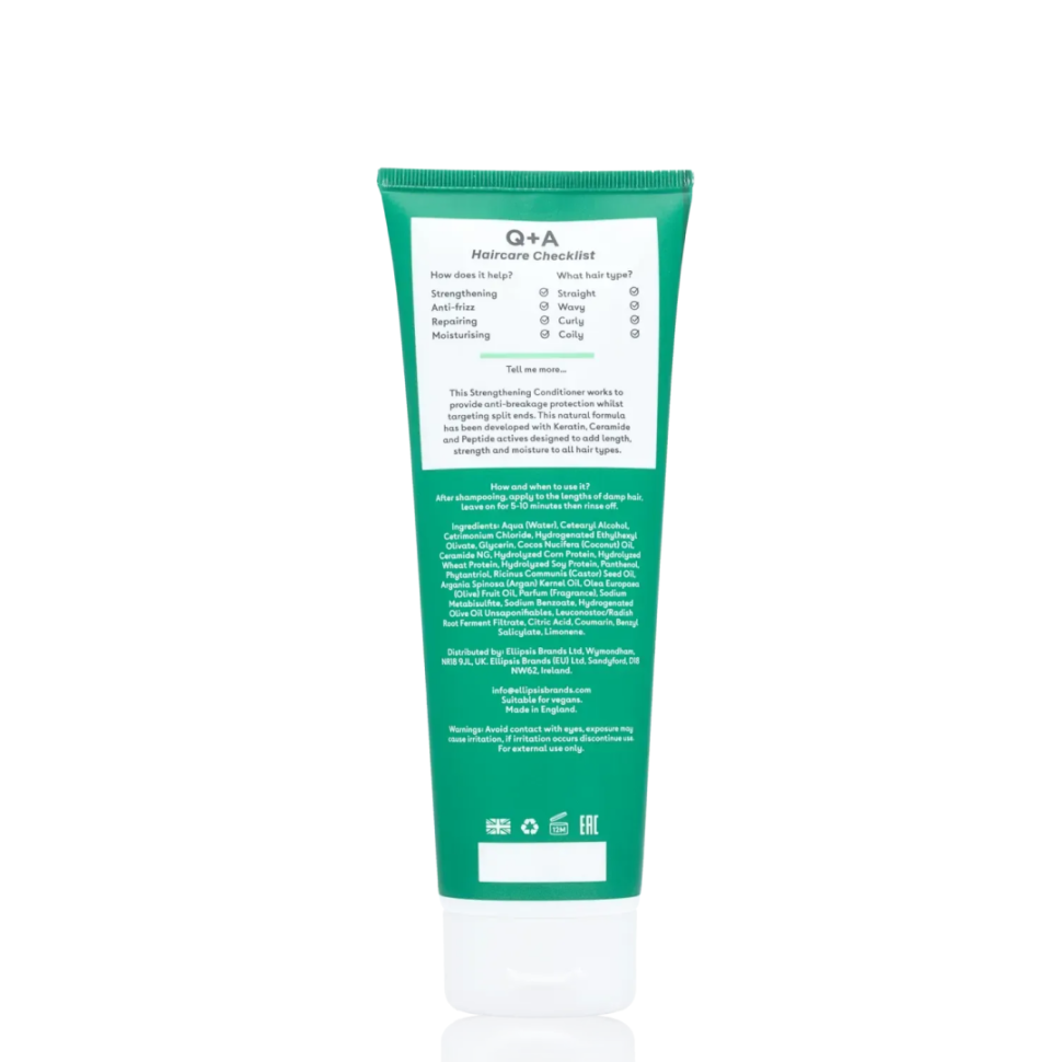 Кондиционер для укрепления и улучшения роста волос Q+A Strengthening Conditioner 250 мл (Цена: 655 грн.)