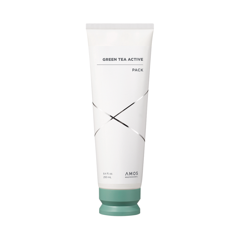 Маска против выпадения волос AMOS Professional Green Tea Active Pack 250 мл (Цена: 1 545 грн.)