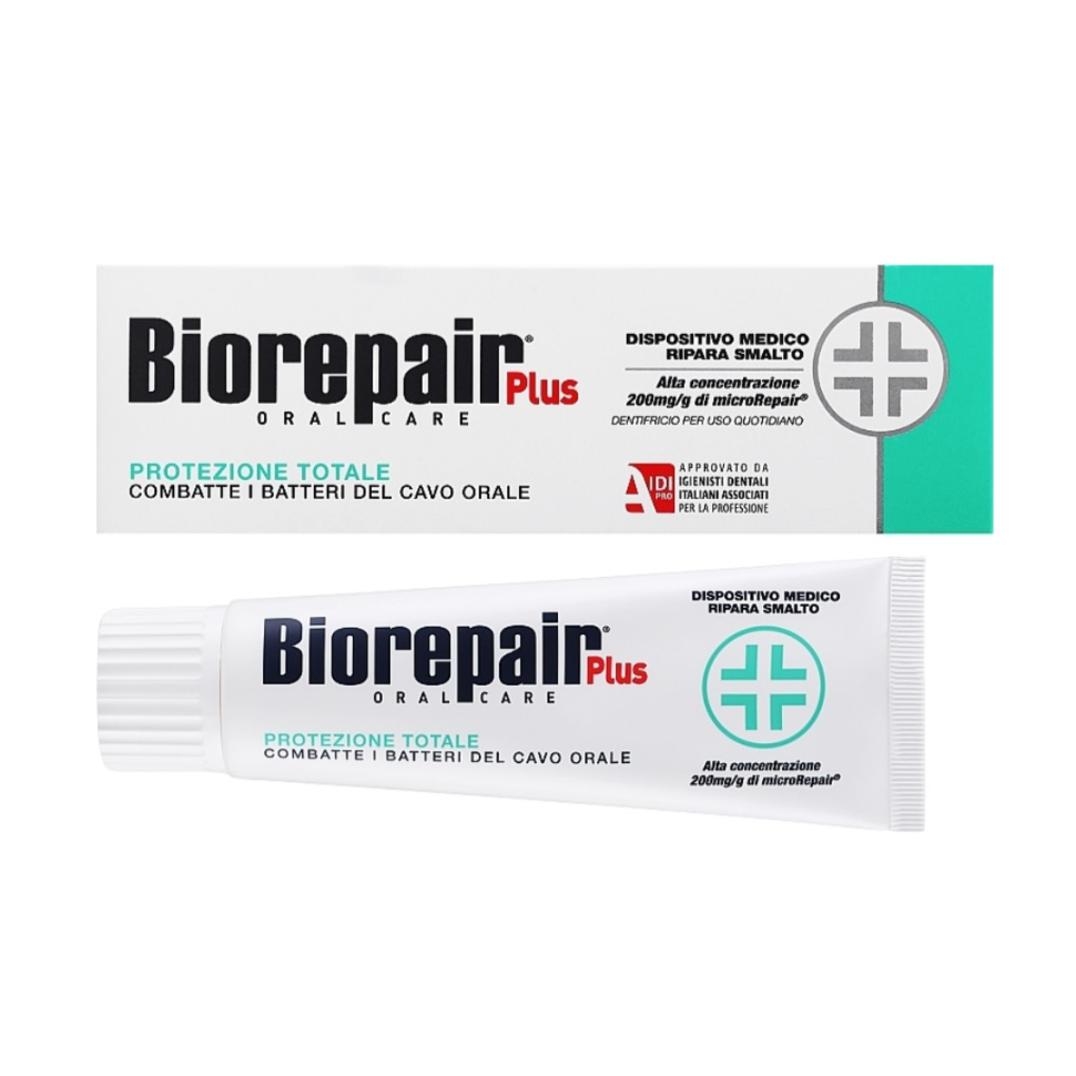 BIOREPAIR професійна зубна паста захист та відновлення Plus Total Protection 75 мл (Ціна: 334 грн.)
