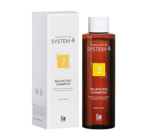 Шампунь №2 для сухих, крашеных и поврежденных волос SIM SENSITIVE System 4 Balancing Shampoo 250 мл