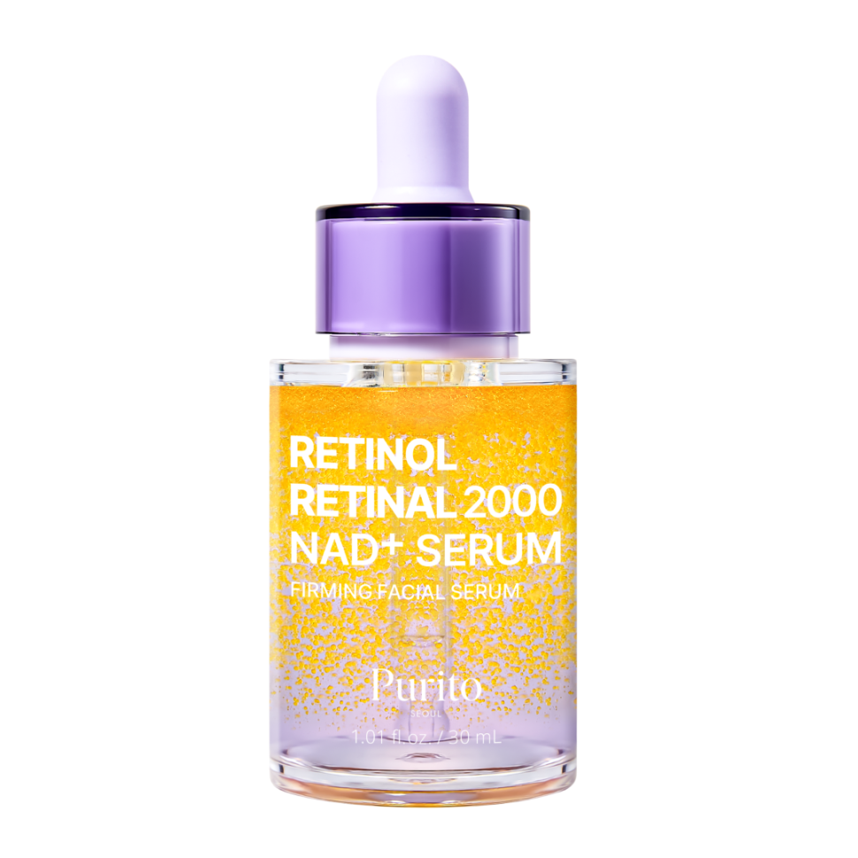 Вечерняя ретиноидная сыворотка для ровной текстуры кожи PURITO SEOUL Retinol Retinal 2000 NAD+ Serum 30 мл (Цена: 1 270 грн.)