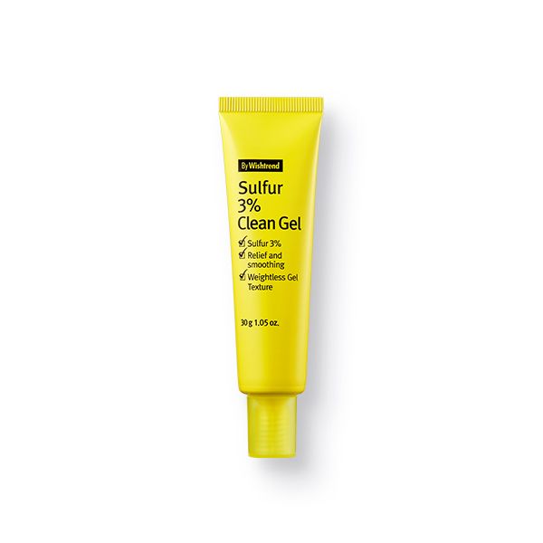 Точечный гель против акне BY WISHTREND Sulfur 3% Clean Gel 30 г (Цена: 750 грн.)
