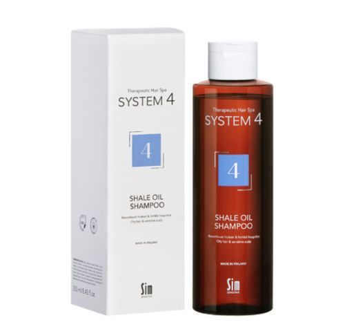 SIM SENSITIVE System 4  Shale Oil Shampoo шампунь №4 для жирної і чутливої шкіри голови 250 мл (Ціна: 730 грн.)