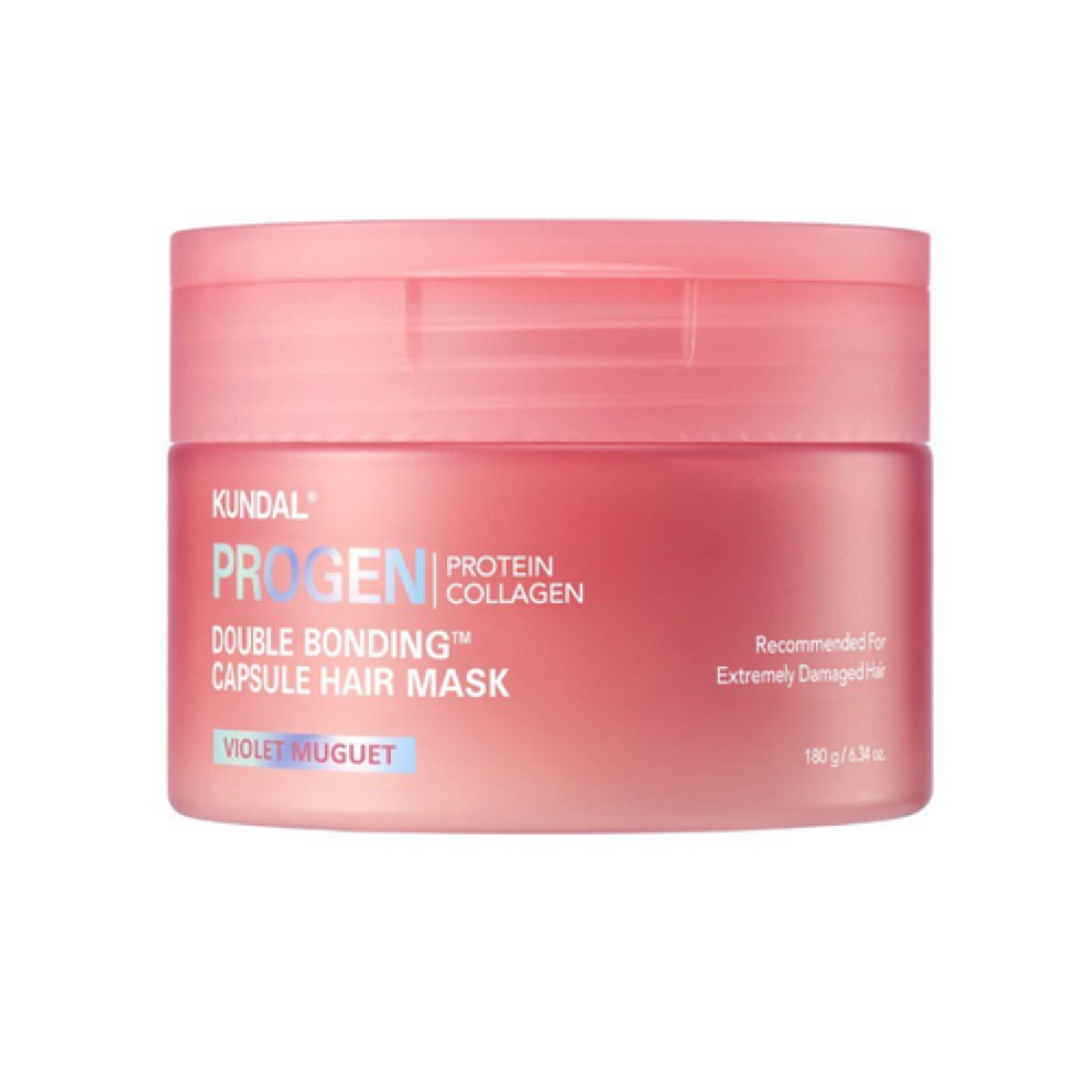 Капсульная маска для сухих и поврежденных волос KUNDAL Progen Double Bonding Capsule Hair Mask Violet Muguet 180 г (Цена: 780 грн.)