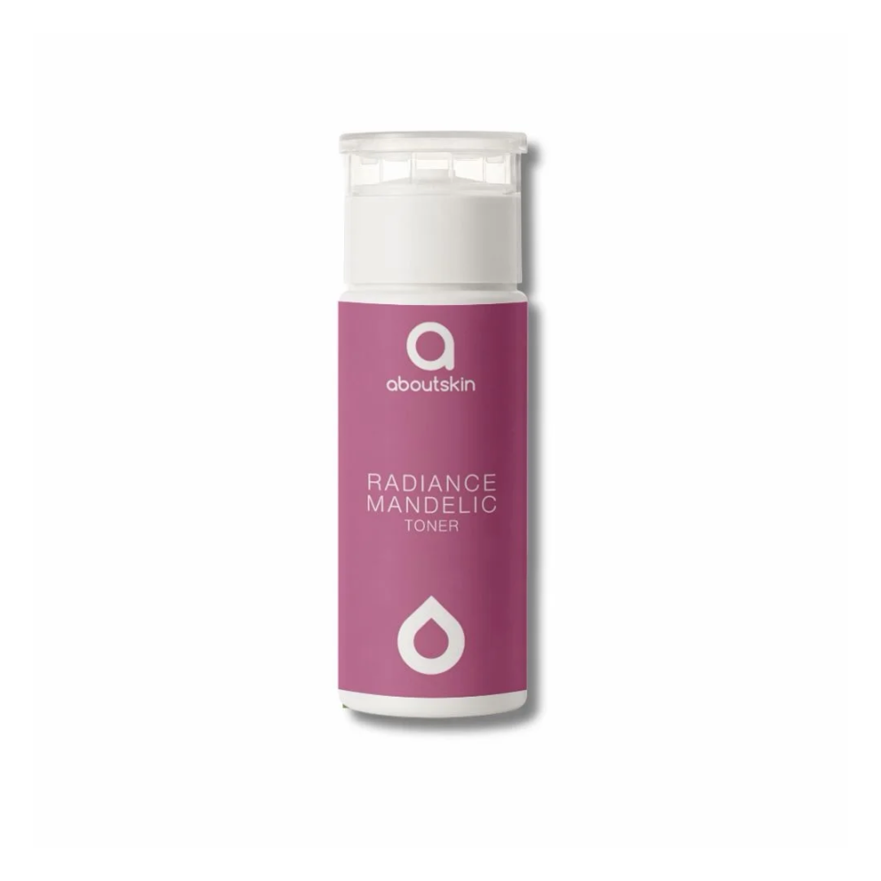 ABOUT SKIN тонік з мигдальною кислотою та амінокислотами Radiance Mandelic Toner 100 мл (Ціна: 475 грн.)