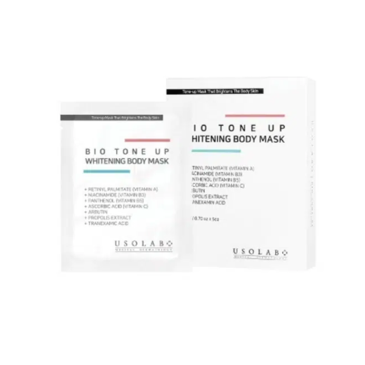 USOLAB освітлююча маска для тіла Bio Tone Up Whitening Body Mask шт