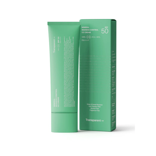 TRANSPARENT-LAB тонуючий сонцезахисний крем Mineral Redness Control CC Cream SPF50 45 мл