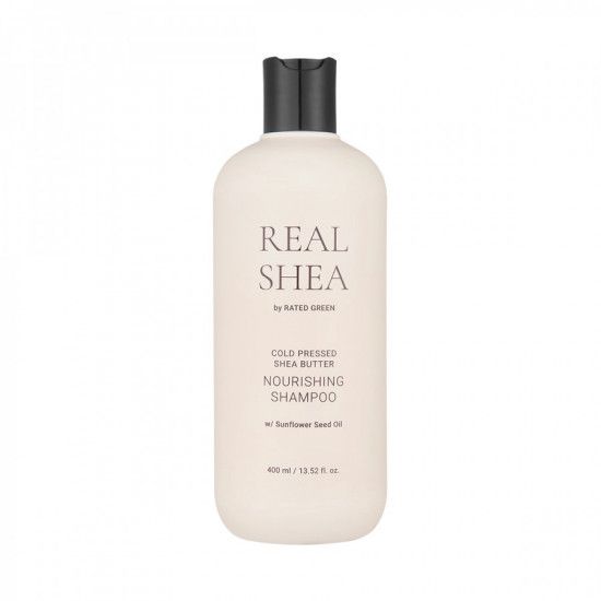 RATED GREEN Real Shea Nourishing Shampoo живильний шампунь із олією ши 400 мл (Ціна: 1 475 грн.)