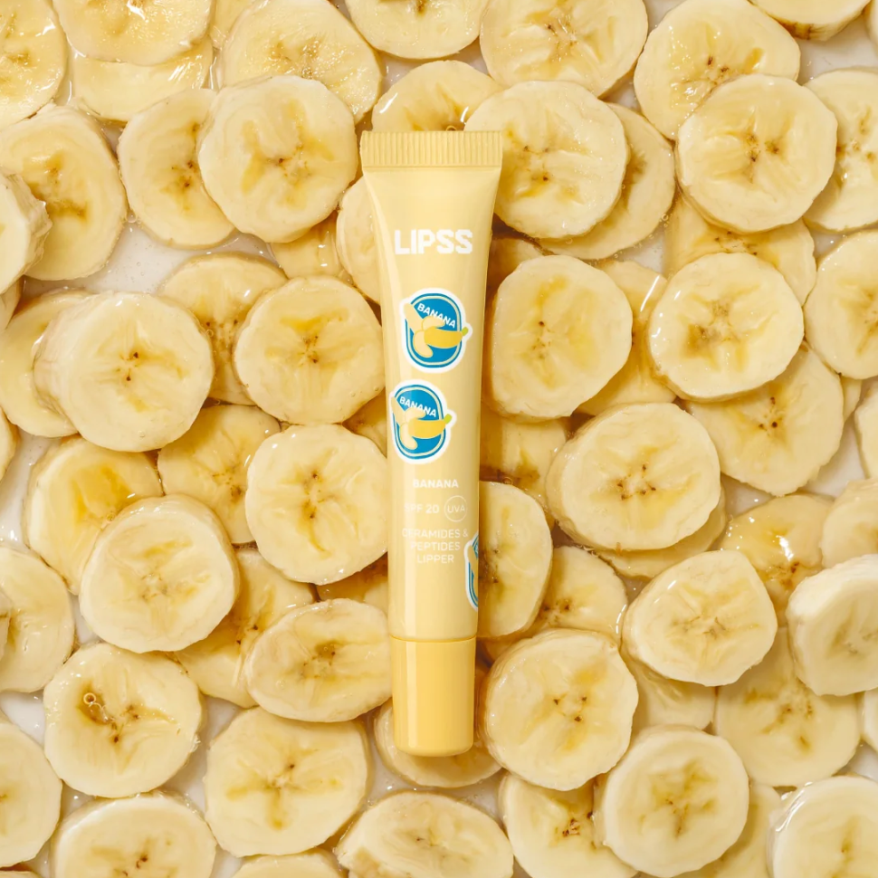 LIPSS Banana Lipper SPF20 блиск для губ 10 мл (Ціна: 520 грн.)
