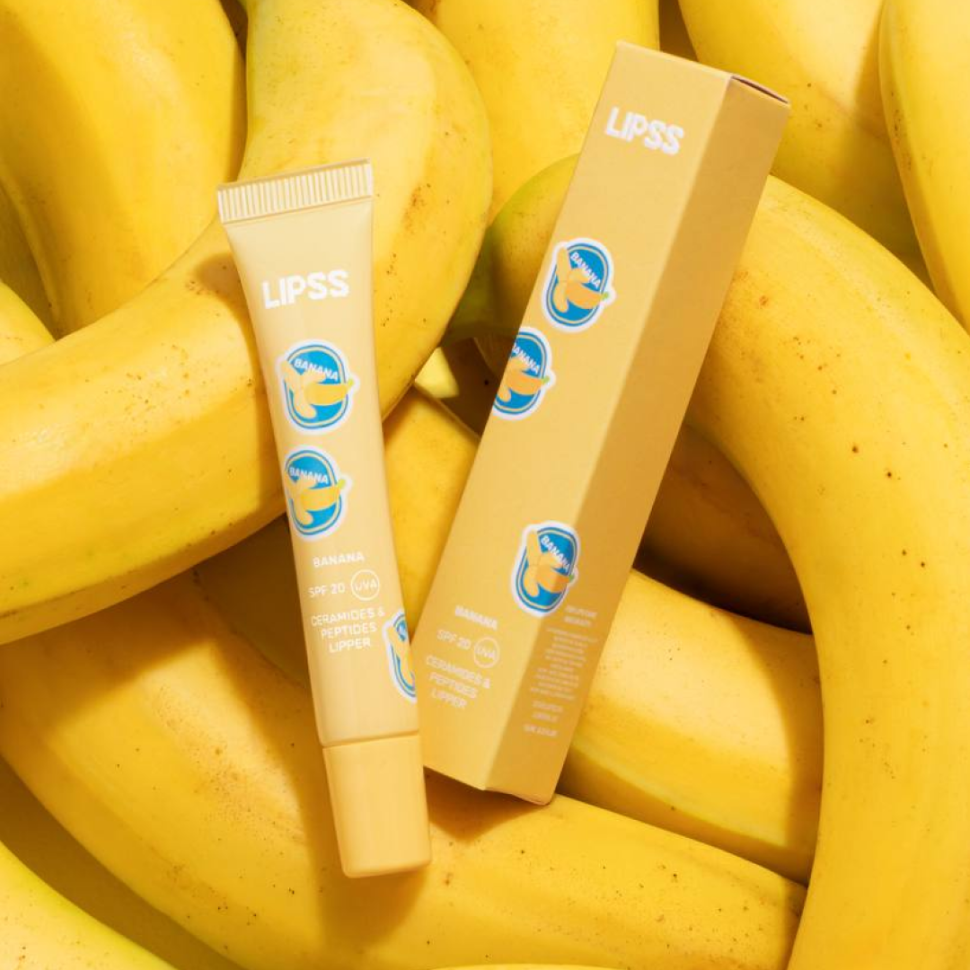 LIPSS Banana Lipper SPF20 блиск для губ 10 мл (Ціна: 520 грн.)