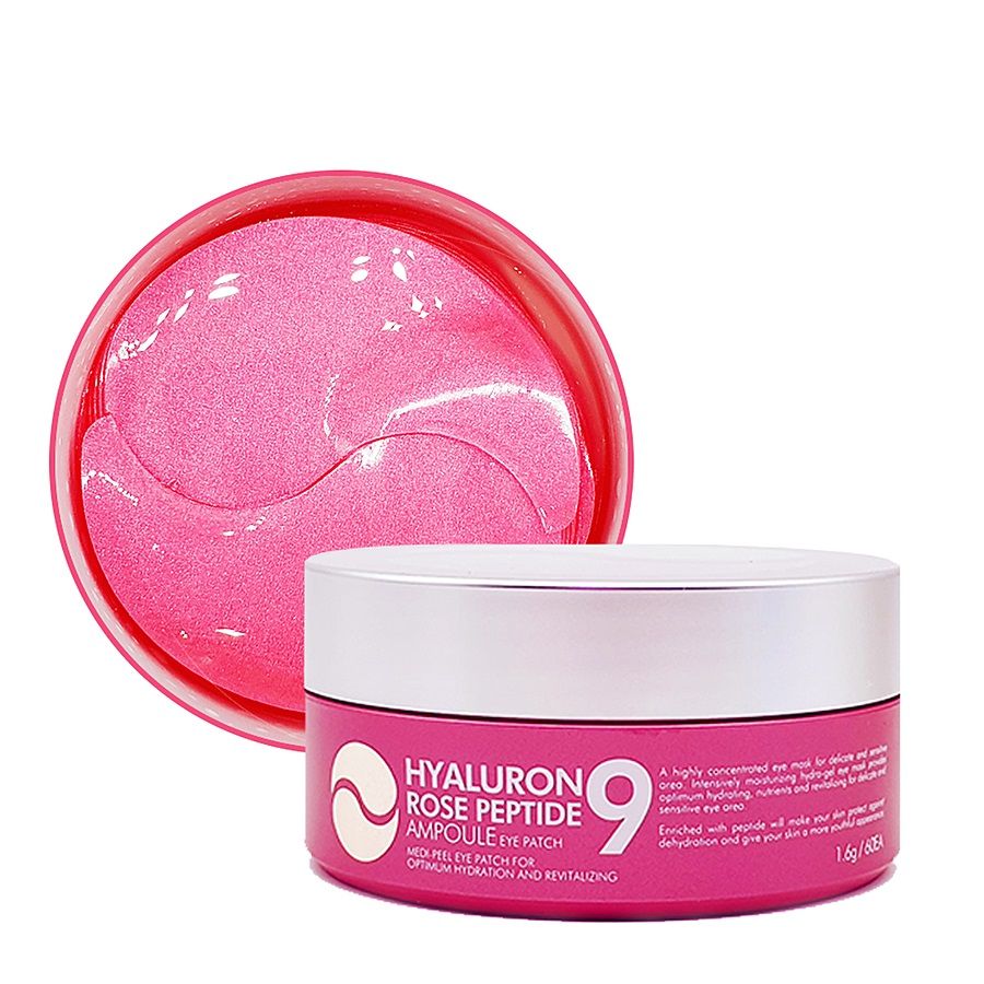 Гидрогелевые патчи с пептидами и болгарской розой MEDI-PEEL hyaluron rose peptide eye patch 60 шт (Цена: 590 грн.)