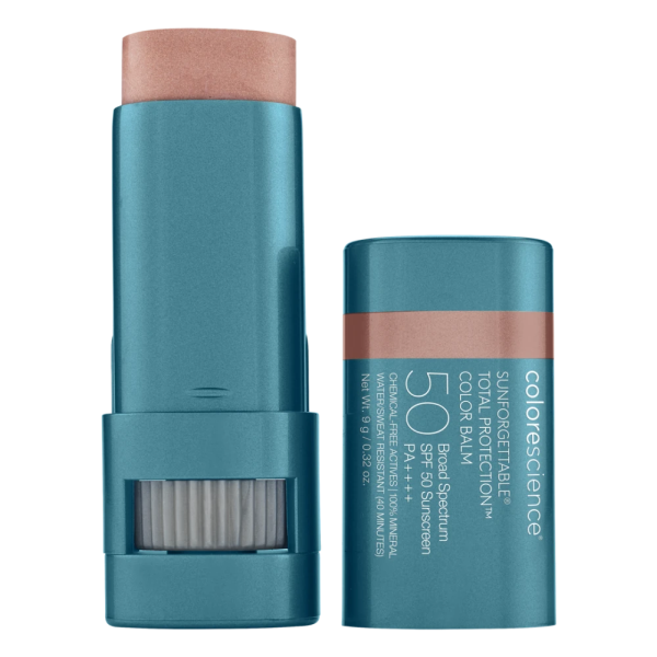 Бальзам для губ и румяна COLORESCIENCE Sunforgattable Total Protection Color Balm SPF 50 Blush 9 г (Цена: 2 260 грн.)