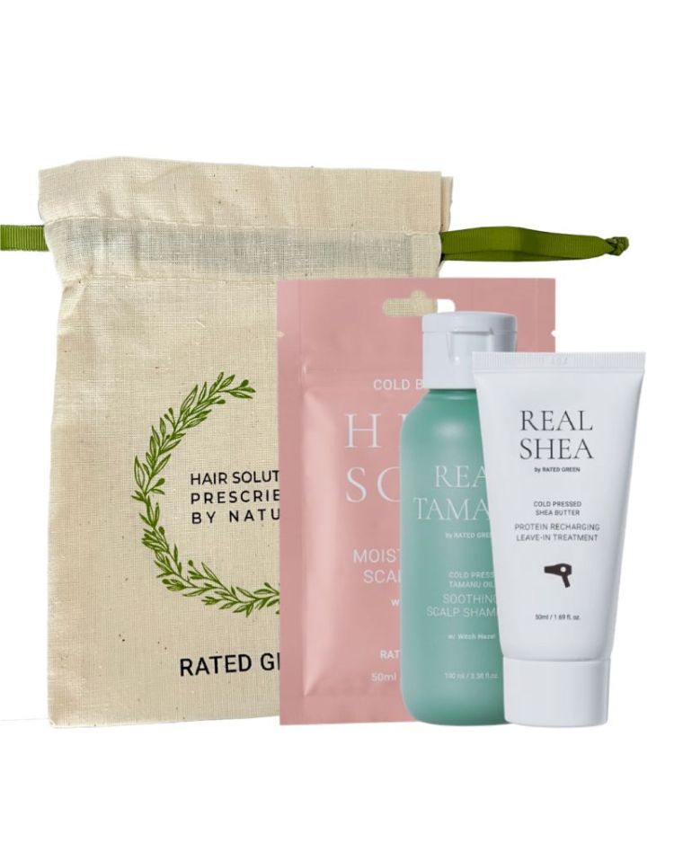 Набор миниатюр с шампунем Real Tamanu RATED GREEN уп    (Цена: 995 грн.)