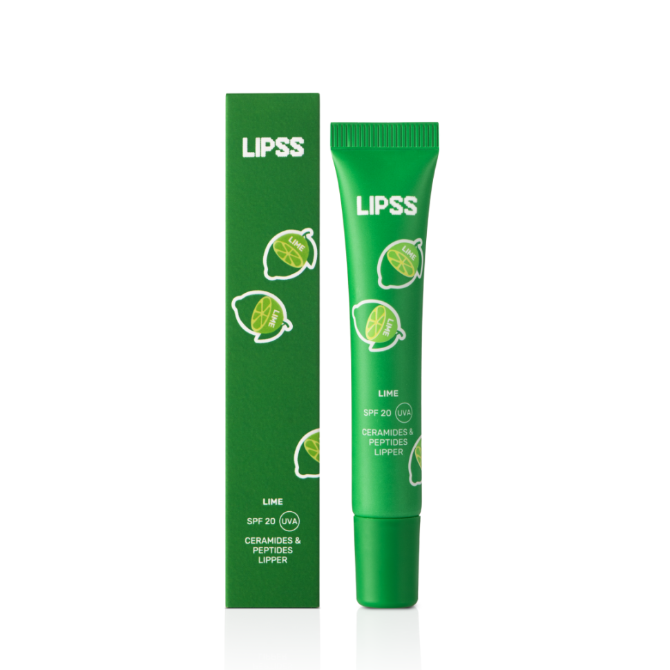 LIPSS Lime Lipper SPF20 блиск для губ лайм 10 мл (Ціна: 520 грн.)